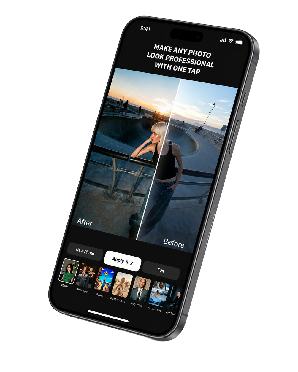 Nootro for iOS — before and after